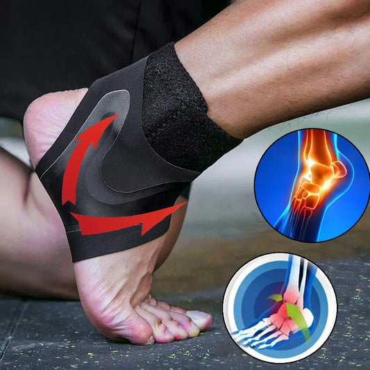 Sports Ankle Support Band for Pain Relief - Ideal for Athletes