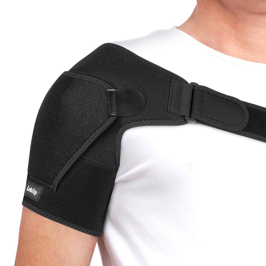 VibrantFit™ Adjustable Shoulder Support with Compression & Hot/Cold Therapy