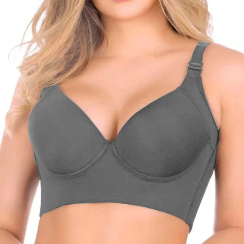VibrantFit⢠Deep Cup Back Fat Bra