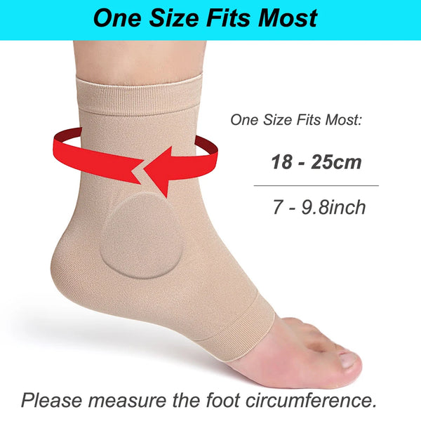 Padded Compression Sleeves for Feet