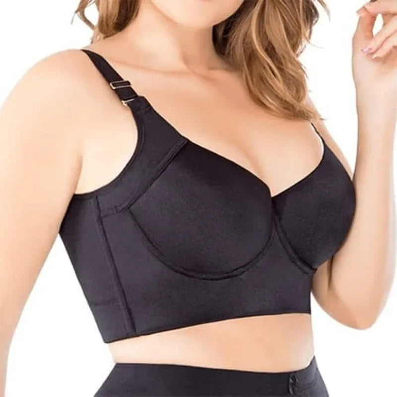VibrantFit⢠Deep Cup Back Fat Bra