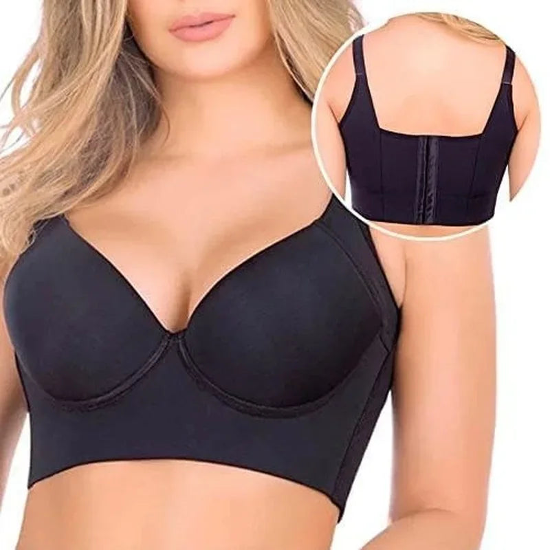 VibrantFit⢠Deep Cup Back Fat Bra
