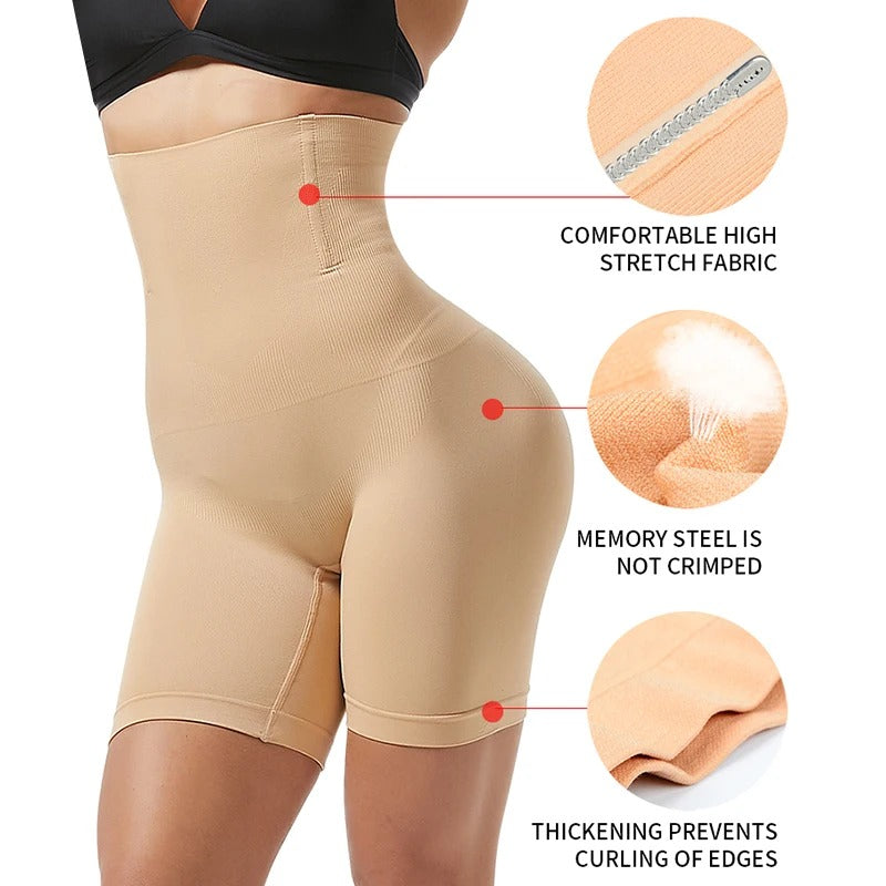 VibrantFit™ High Waist Shaping Compression Shorts