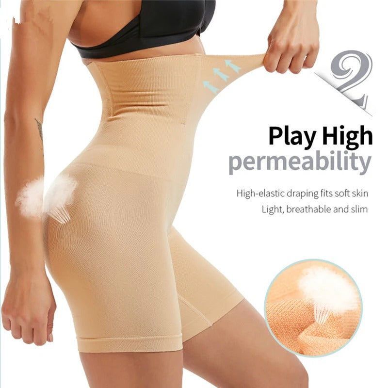 VibrantFit™ High Waist Shaping Compression Shorts