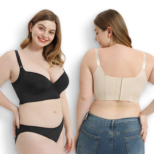 VibrantFit™ Deep Cup Back Fat Bra