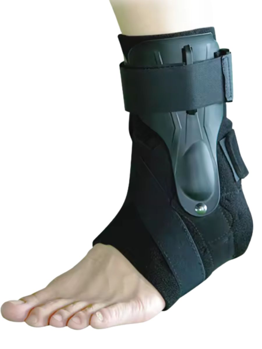 Adjustable ankle wrap for customized arthritis support.