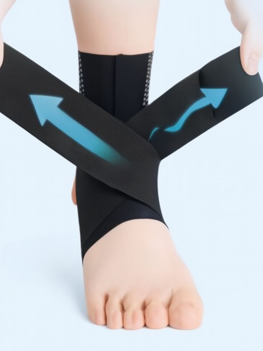Breathable compression sleeve for arthritis comfort.