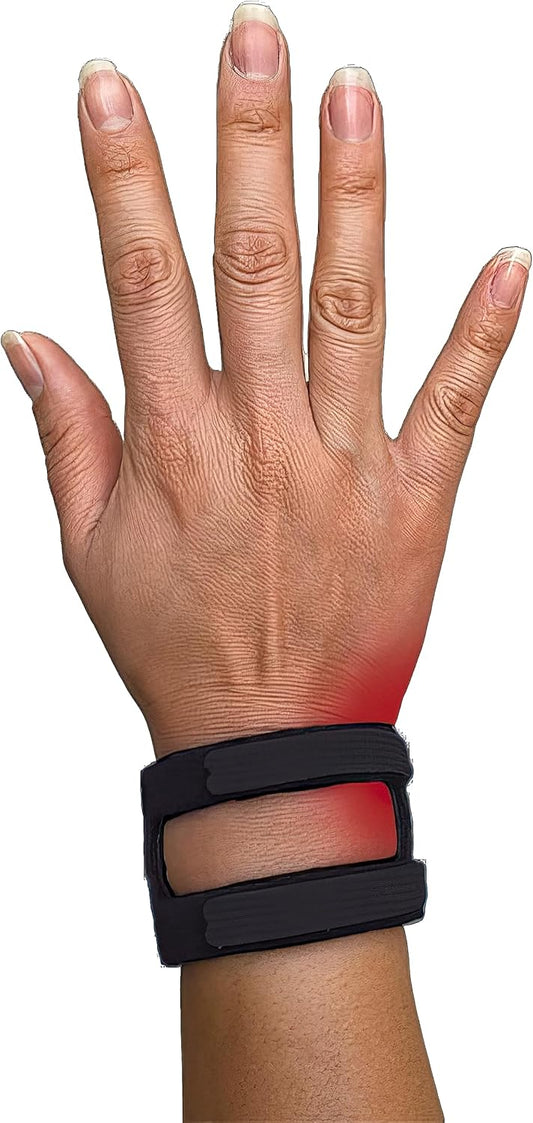 VibrantFit TFCC Support Wrist Brace — One-Size, All-Day Relief for Ulnar-Sided Wrist Pain & Exercise Support (Left & Right Wrist)
