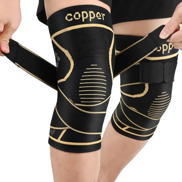 Comfort Fit Copper Knee Braces